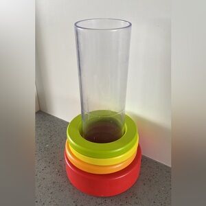 Lovevery Clear Tube with Stacking Rings